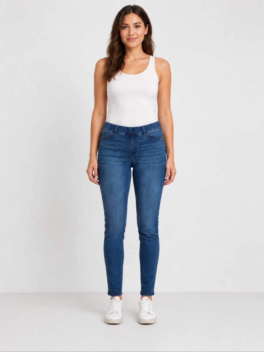 KanCan Blue Pull-On Jeggings with Slim Fit